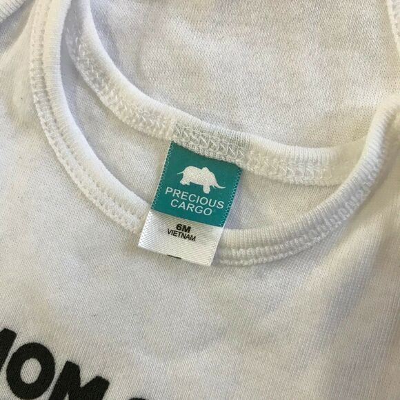 Precious Cargo Unisex Bodysuit Sz 6 Mo Breastmilk Coconut Oil Can't Cure NEW - Picture 3 of 3